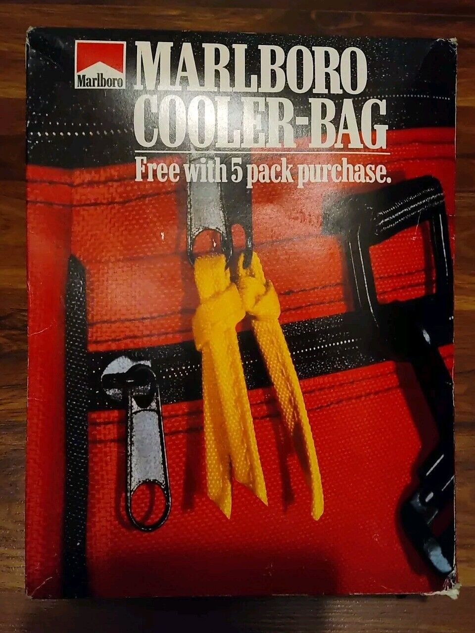 Vintage 1995 - MARLBORO Cooler Bag - Promotional Item - Brand New Sealed Package