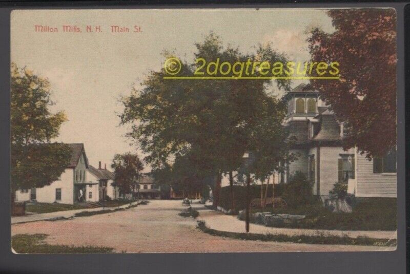 Main St Milton Mills Nh New Hampshire Old Strafford County