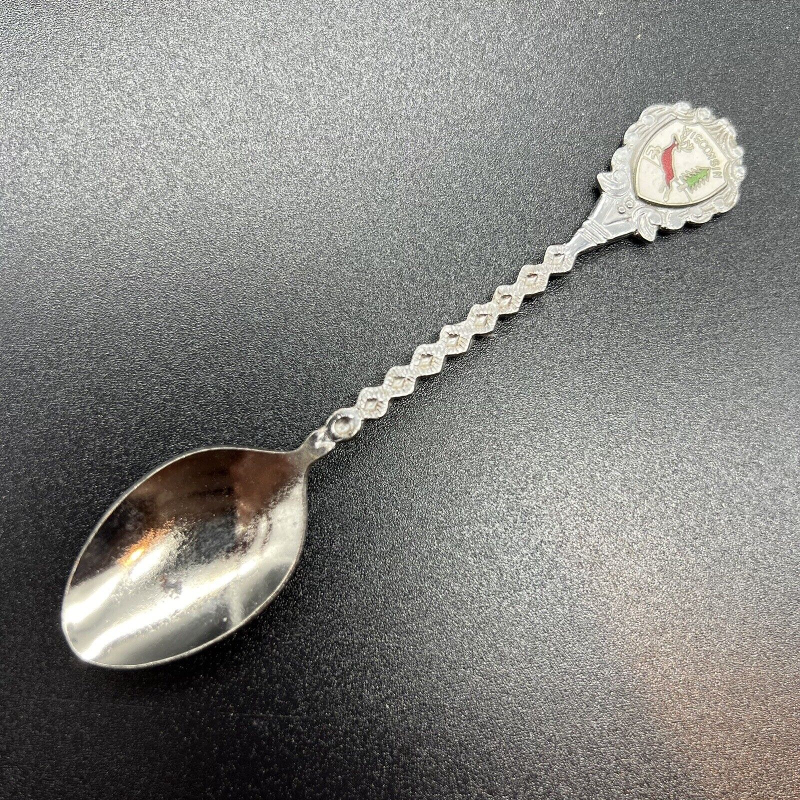 Vintage Souvenir Spoon US Collectible Wisconsin