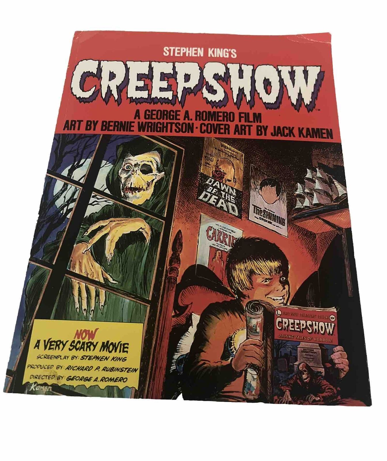 CREEPSHOW by Stephen King (English) Paperback Book 2017 1st Gallery 13 Printing