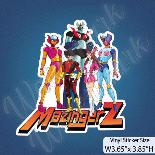 Mazinger_V34_Mazinger_Z_Team_Decal_Sticker