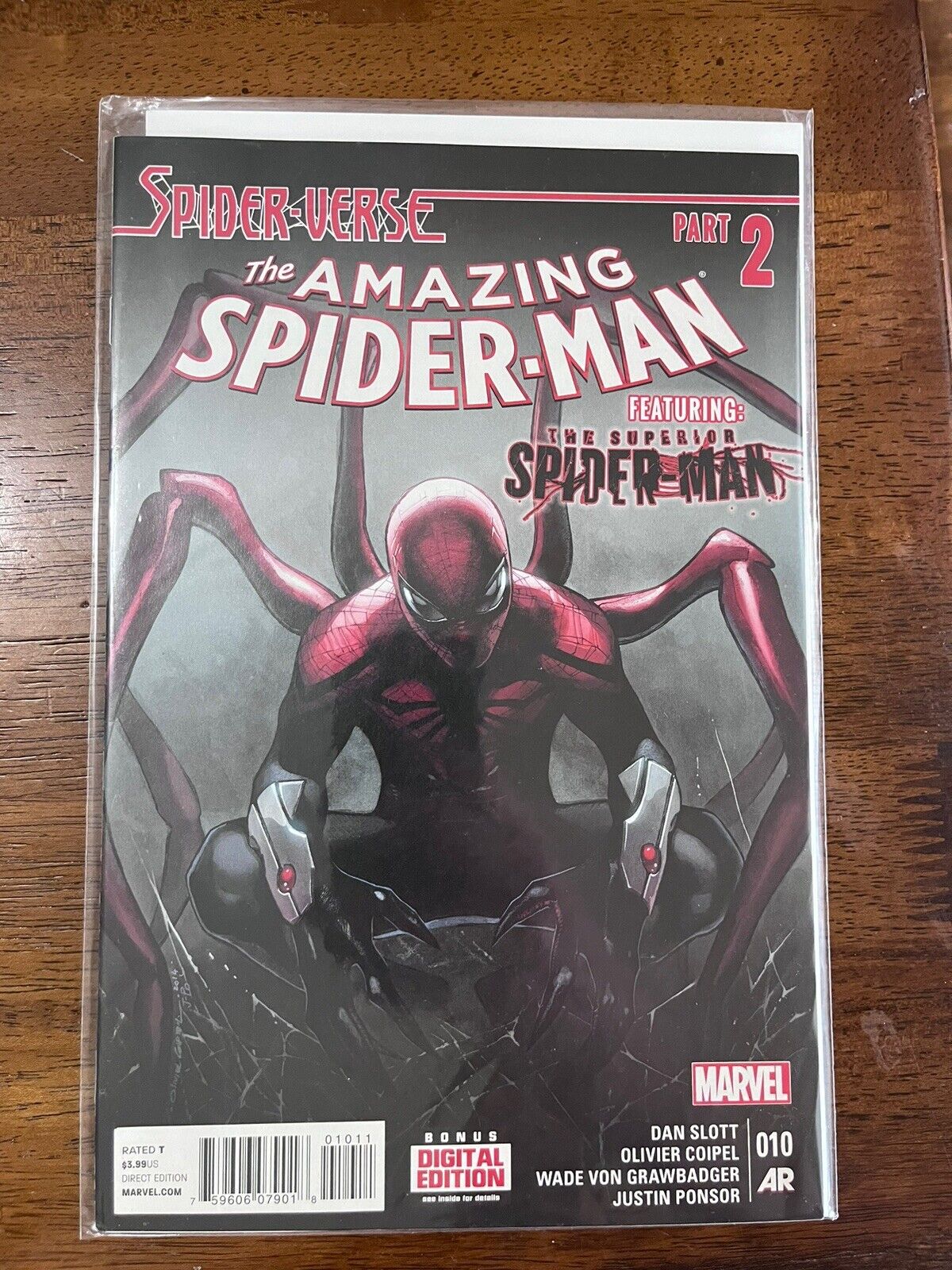 Amazing Spider-Man #10 Spider-Verse 2015 Marvel 1st Appearance Spider-Punk