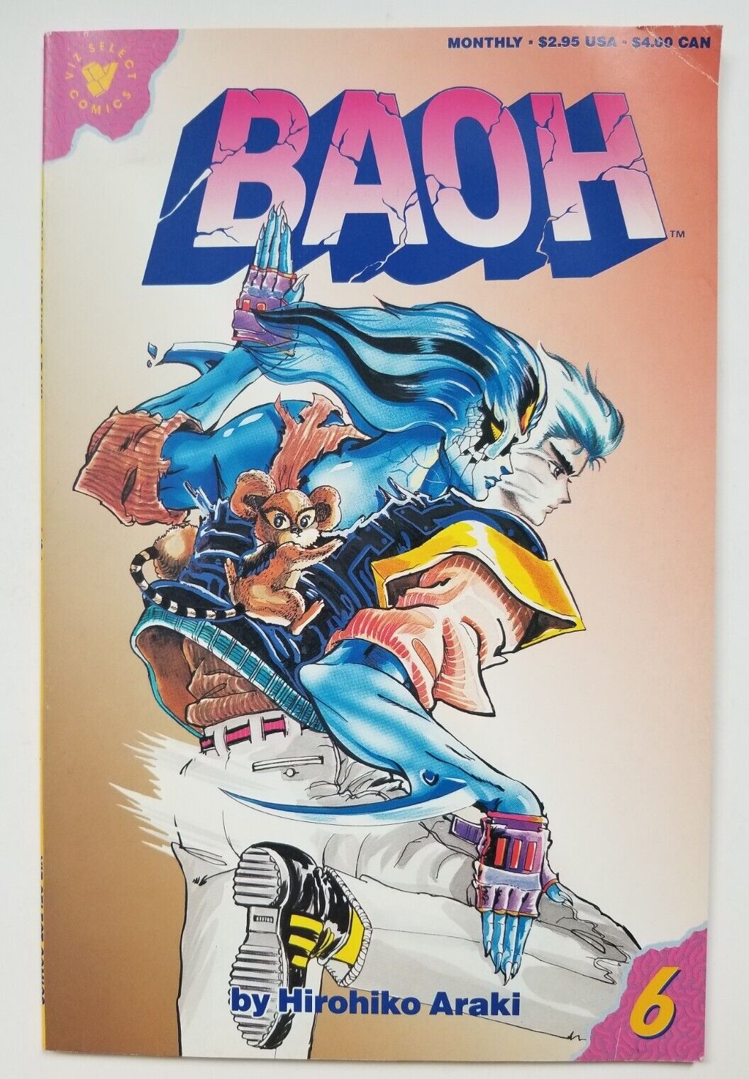 BAOH #6 (VIZ Comics, 1989) Low Grade