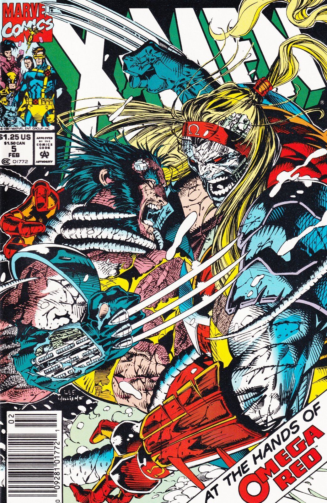 X-Men #5 Newsstand Cover Marvel