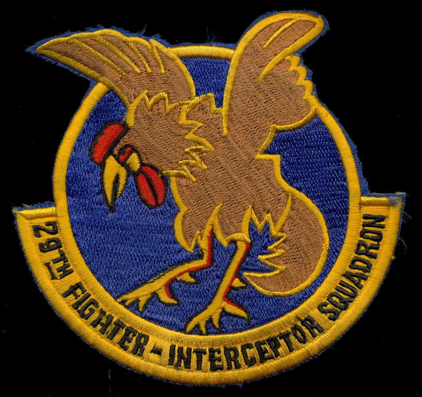 USAF 29th Fighter Interceptor Squadron Patch S-11