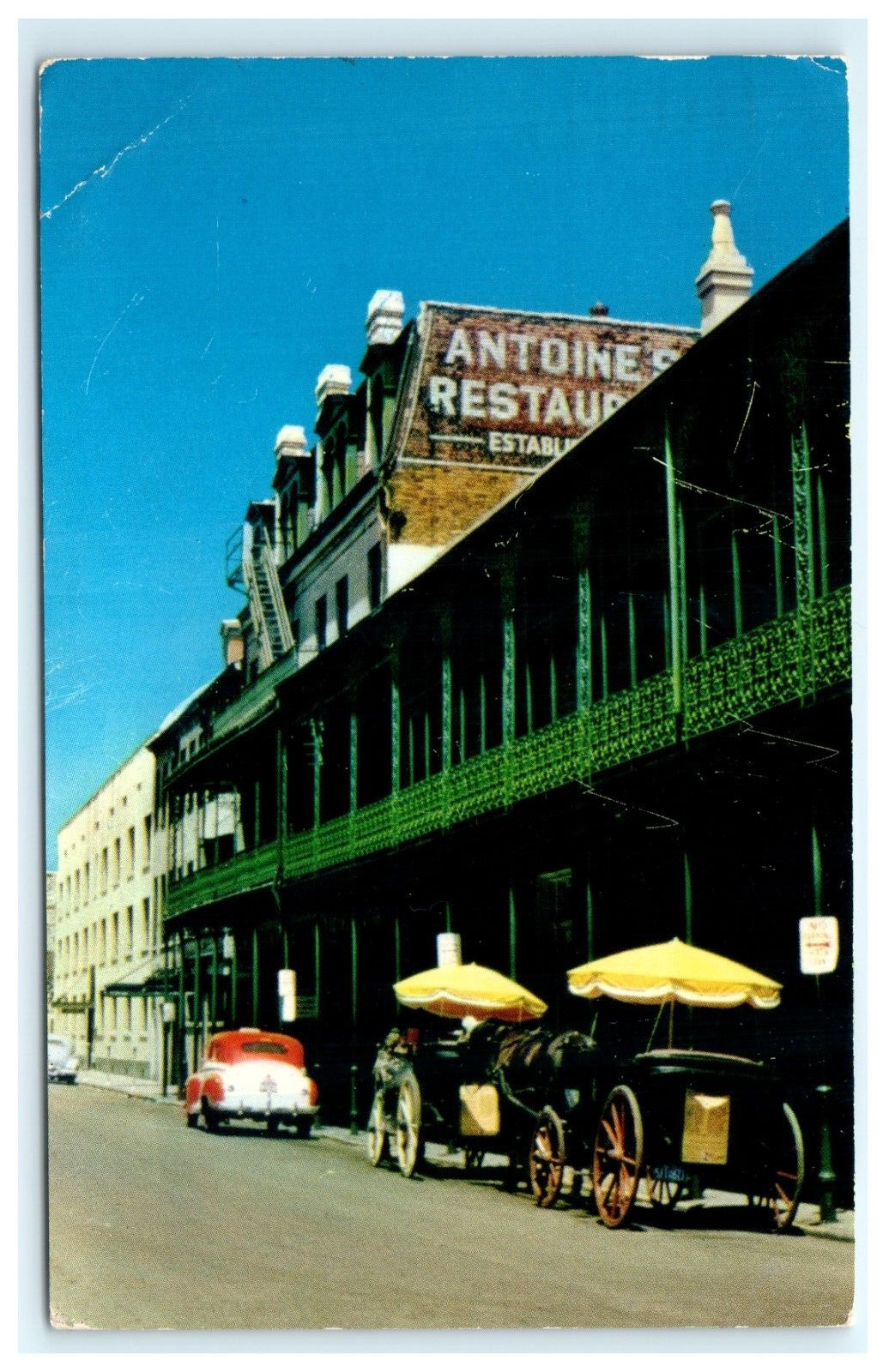 1959 Antoine\'s Restaurant St. Louis Street New Orleans LA Louisiana Postcard