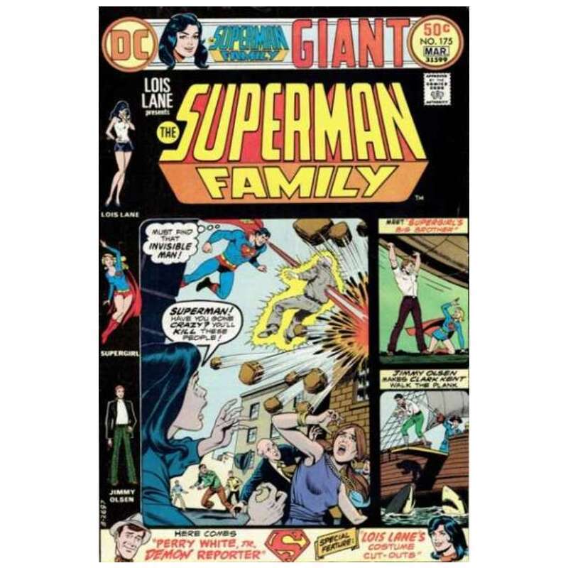 Superman Family #175 in Fine condition. DC comics [s'