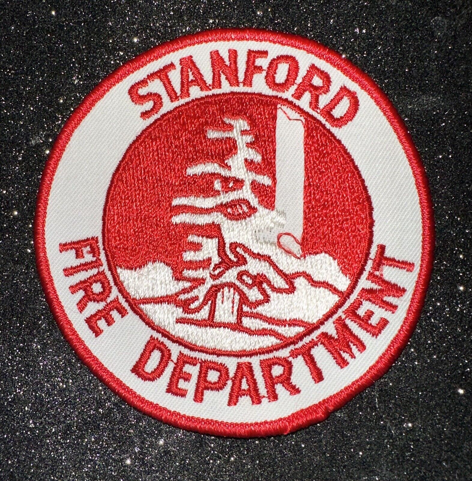 Stanford Fire Dept Patch CA  University Cal Fire ~ Vintage