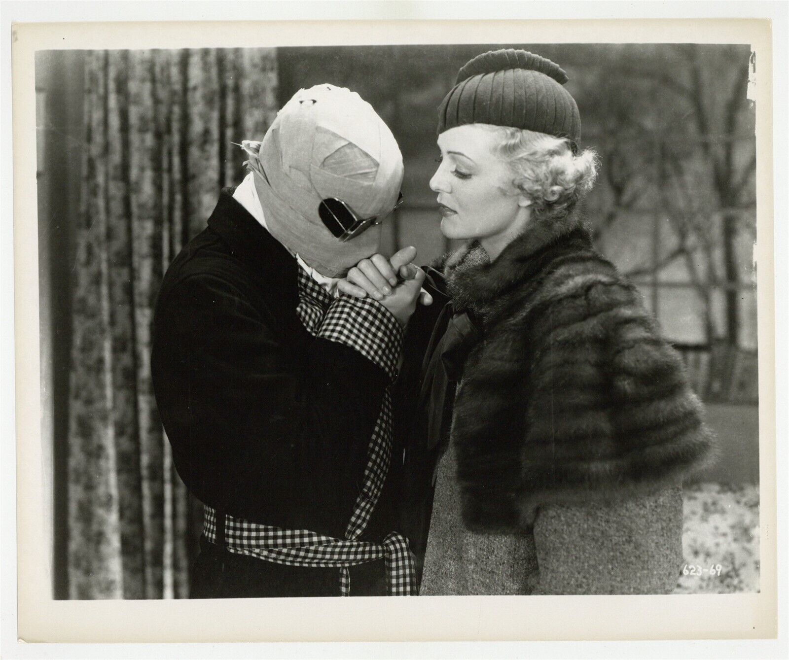 The Invisible Man 1933 Claude Rains Gloria Stuart Horror Sci Fi Film Photo 10052