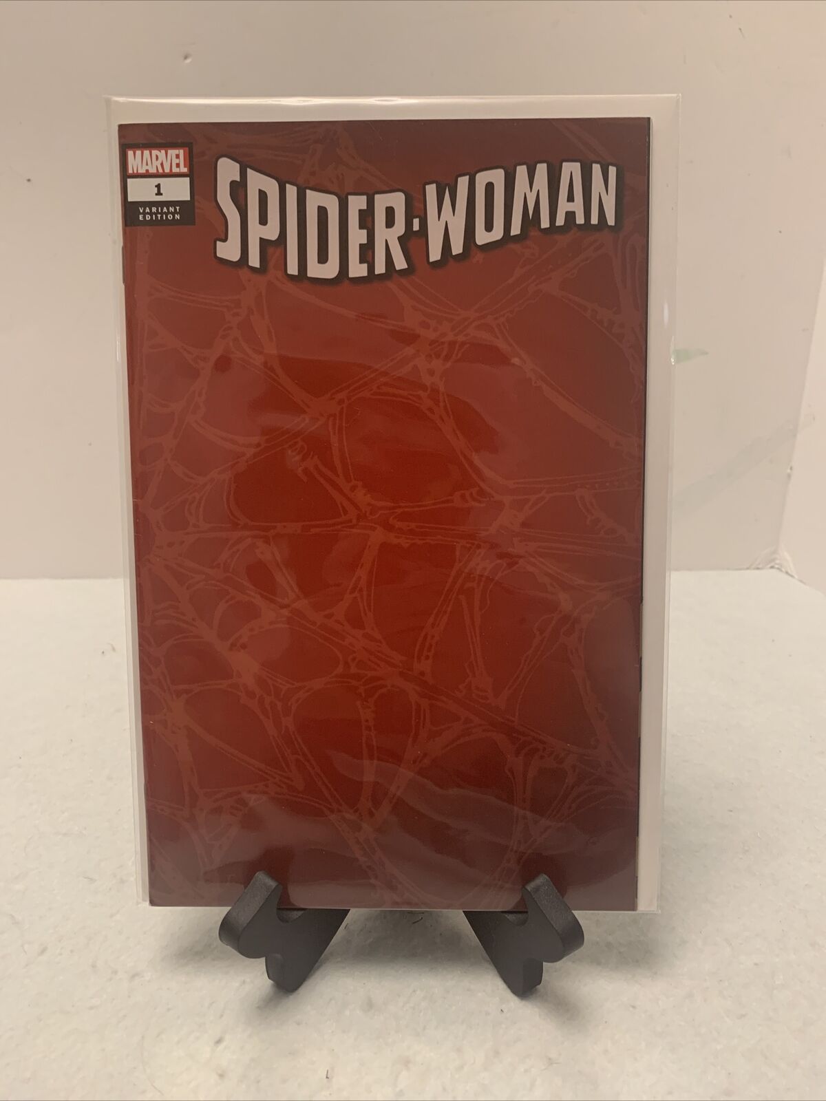 (2020) SPIDER-WOMAN #1 1:200 “BLANK” WEB VARIANT COVER