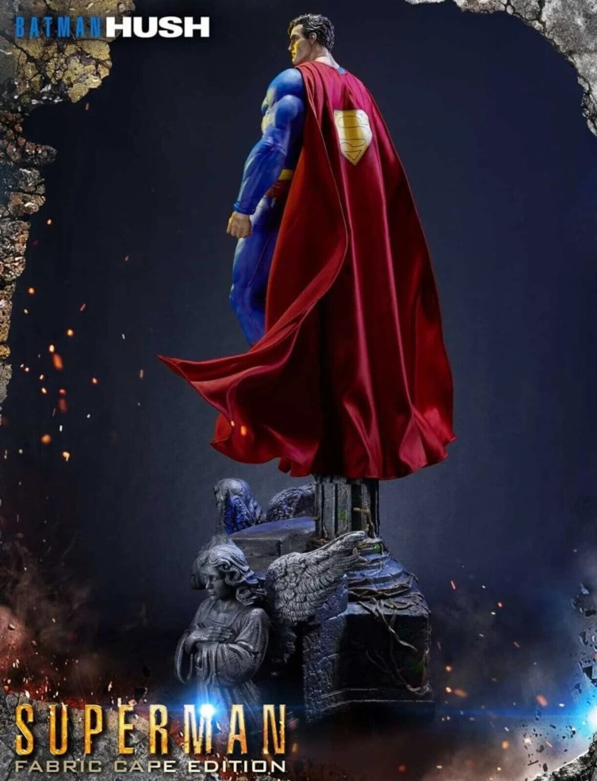 Superman hovering Resin Sculpture Statue Model Kit DC  size choices