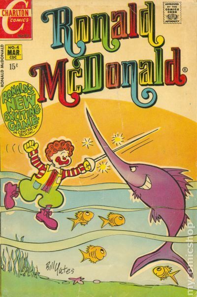 Ronald McDonald #4 VG 1971 Stock Image