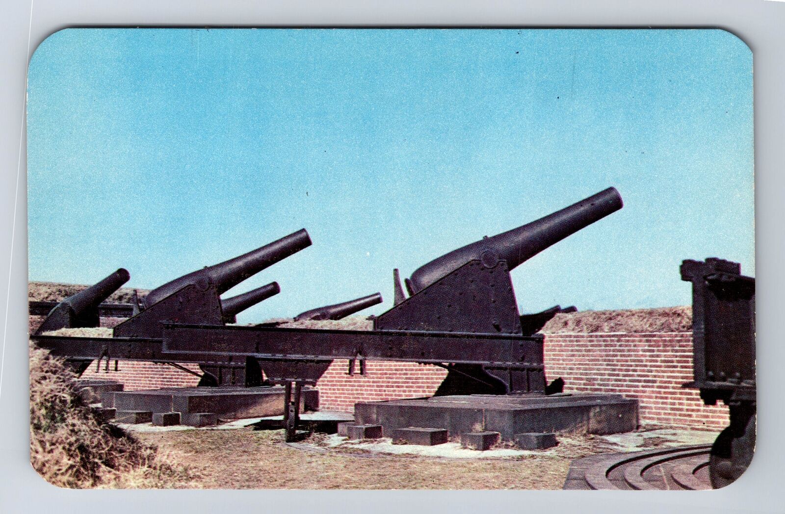 Baltimore MD-Maryland, Fort McHenry Natl Mon, Historic Shrine, Vintage Postcard