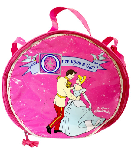 Disney Classics Princess Collections Cinderella Bag 90\'s Case Suitcase RARE