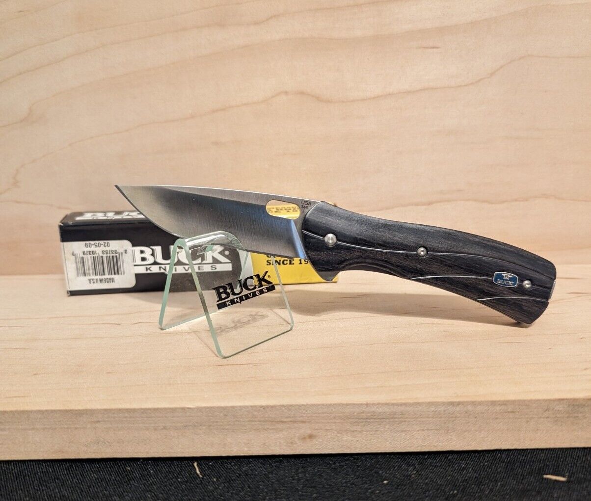 Buck USA 346 Vantage Avid Pocket Knife 0346GYS-B BOS 13C26 Blade with box