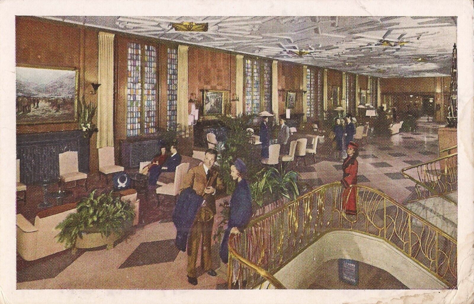 Chicago, ILLINOIS - Bismarck Hotel - 1942