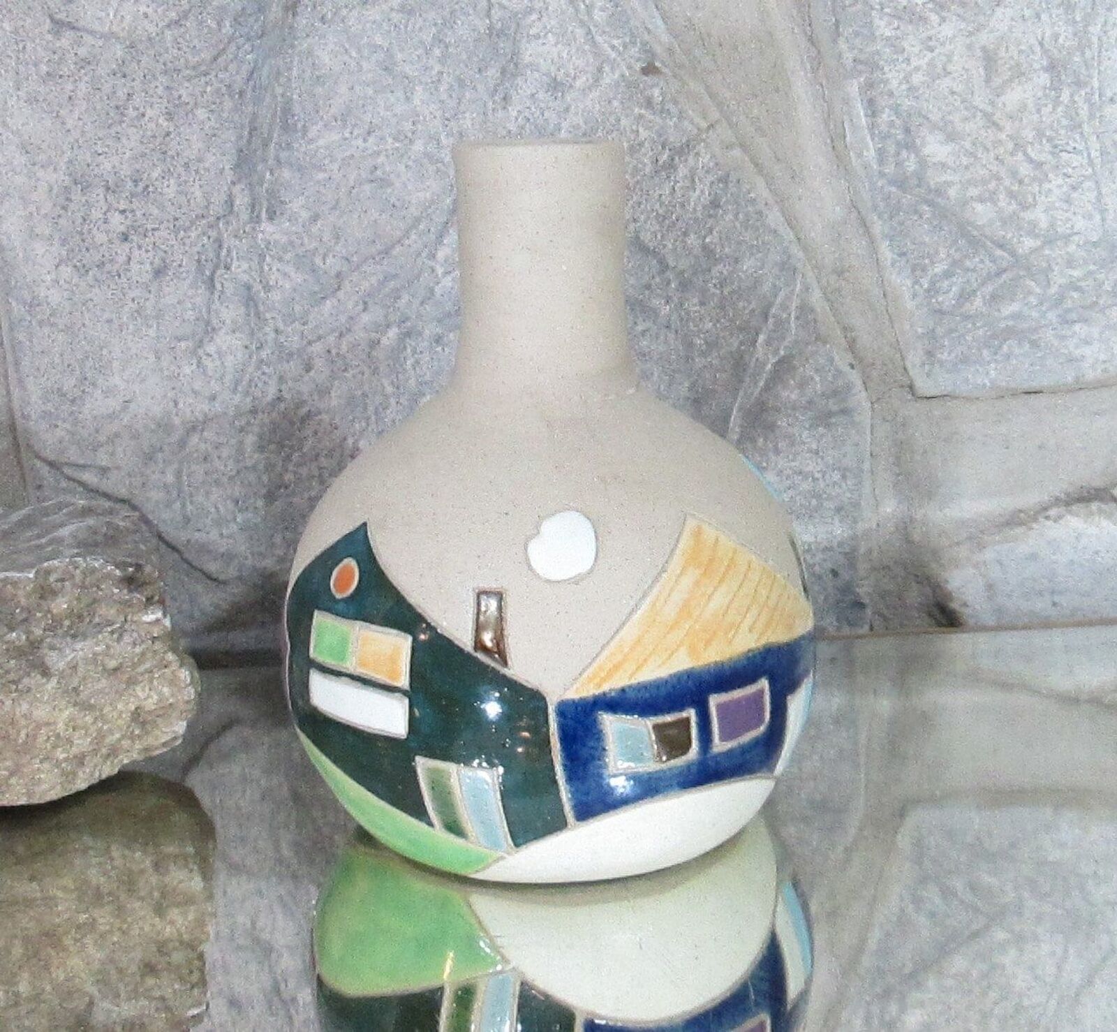 Vintage Pottery House Design Vase