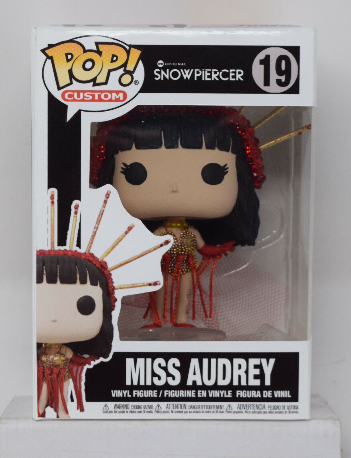 POP Custom 19 Snowpiercer Miss Audrey Pop Figure NIB