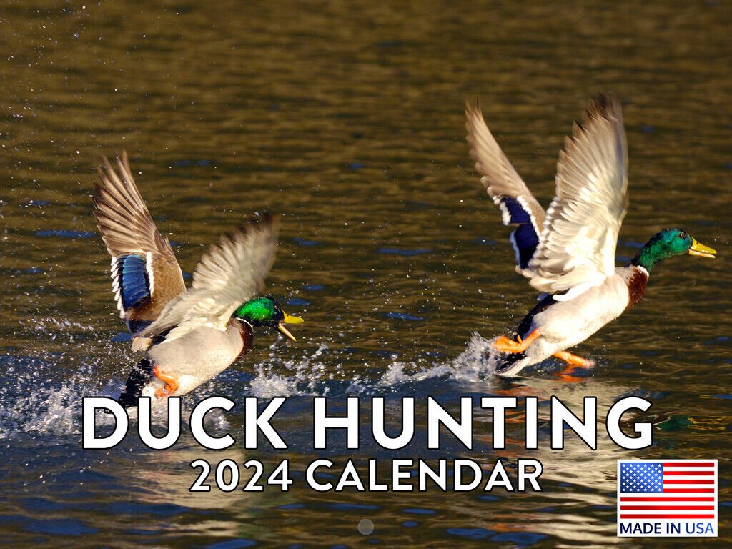 Duck Hunting 2024 Wall Calendar