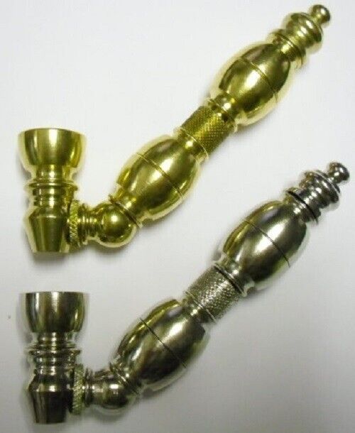MIXED ANGLE AND METAL+TWO CAMBER TOBACCO PIPE. SCREEN USA PARTS Hitter
