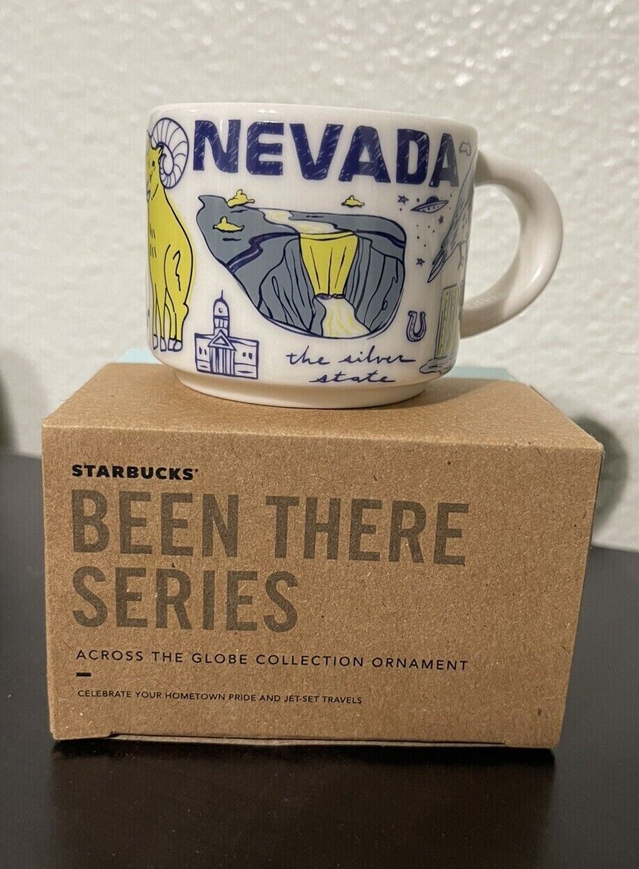 Starbucks Las Vegas Been There Series Ornament 2oz Demitasse Espresso Cup Mug NW
