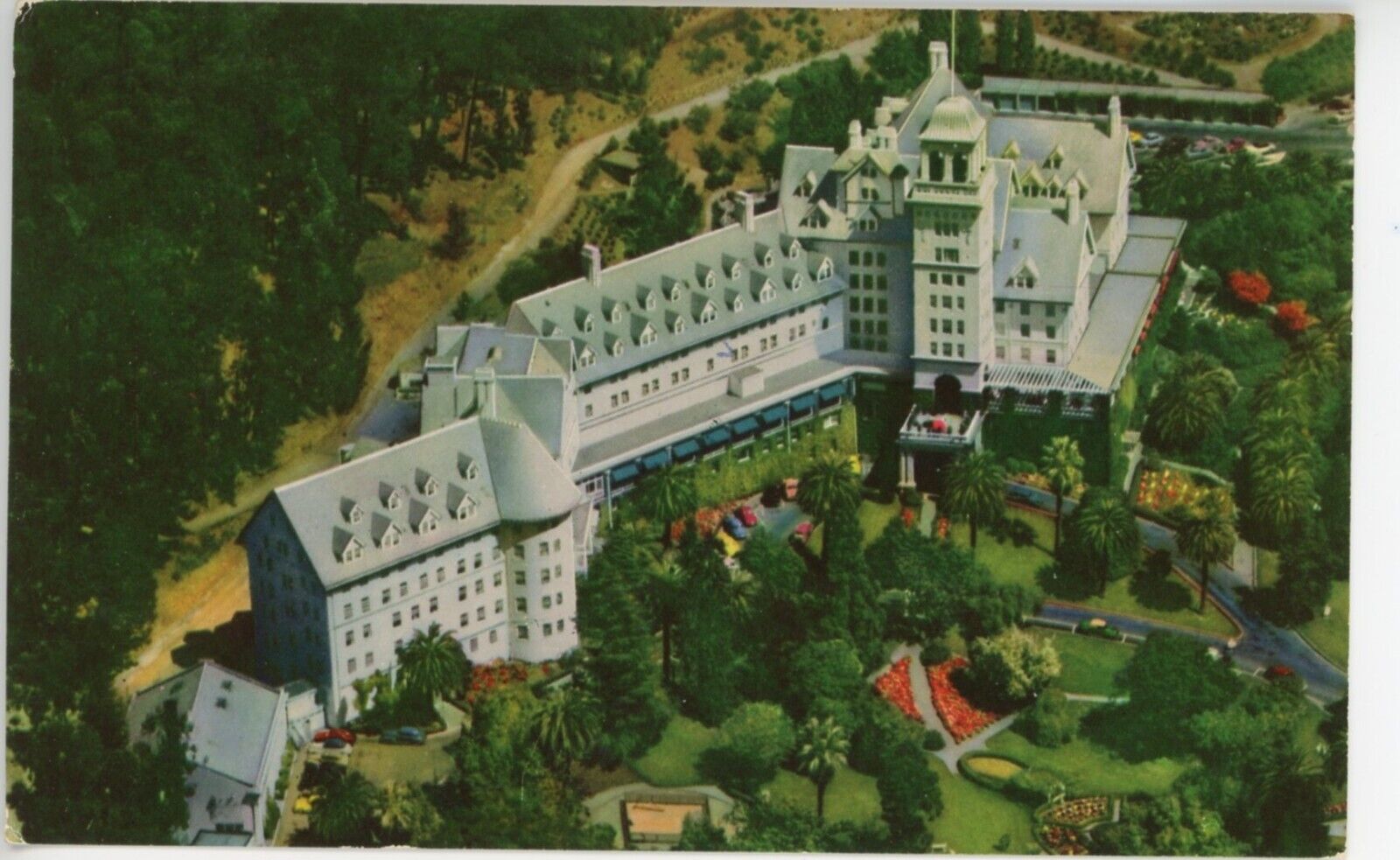 Hotel Claremont Oakland Hills Berkeley CA Chrome Postcard