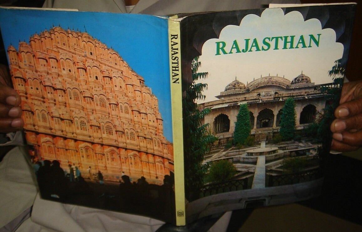 INDIA RARE -  RAJASTHAN TEXT BY LEILA GHOSH AND DALIA ROY ILLUSTRATED ALL OVER