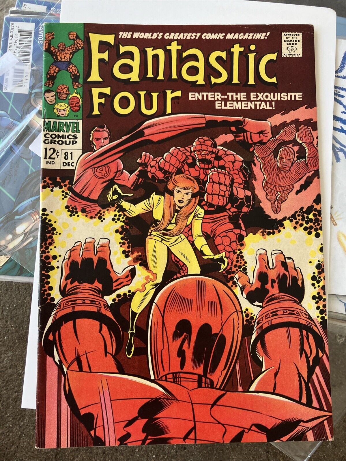 Fantastic Four #81 👀 Mint Condition Wow Beautiful Copy C Pics  Key Issue