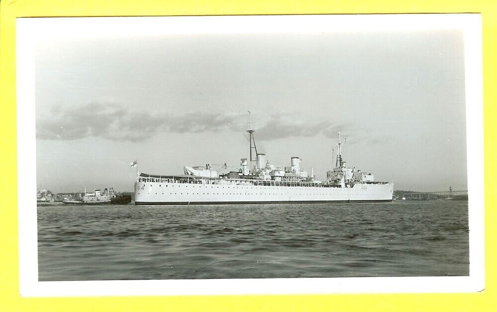 1939-1966 Submarine Tender A164 HMS Adamant Original Photo