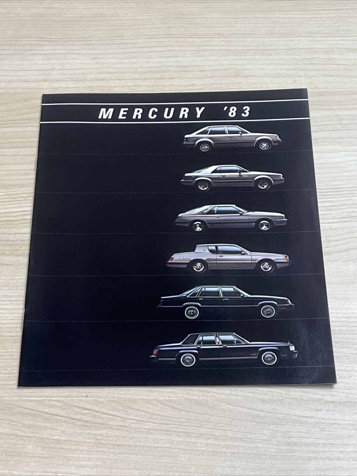 1983 Lincoln Mercury Car Sales Brochure
