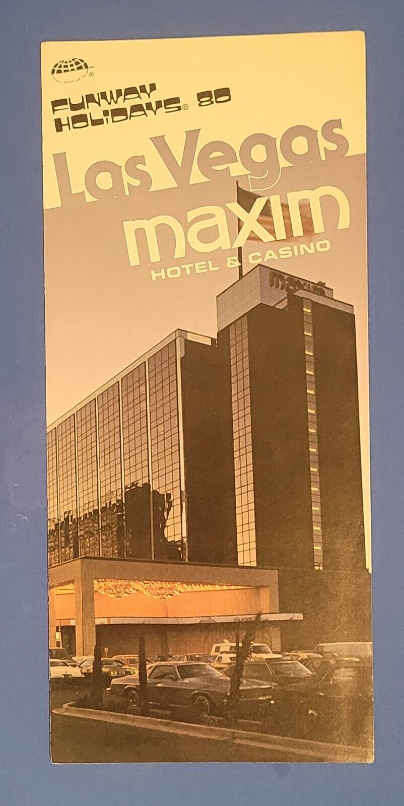 1980 MAXIM HOTEL & CASINO Price Guide Brochure. Las Vegas, Nevada.  By Funway...