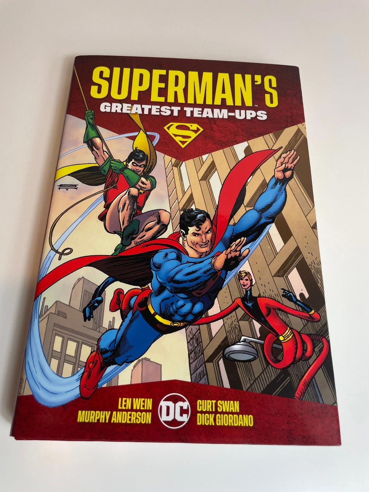 Superman\'s Greatest Team-Ups DC Comics HC Hardcover Len Wein Curt Swan
