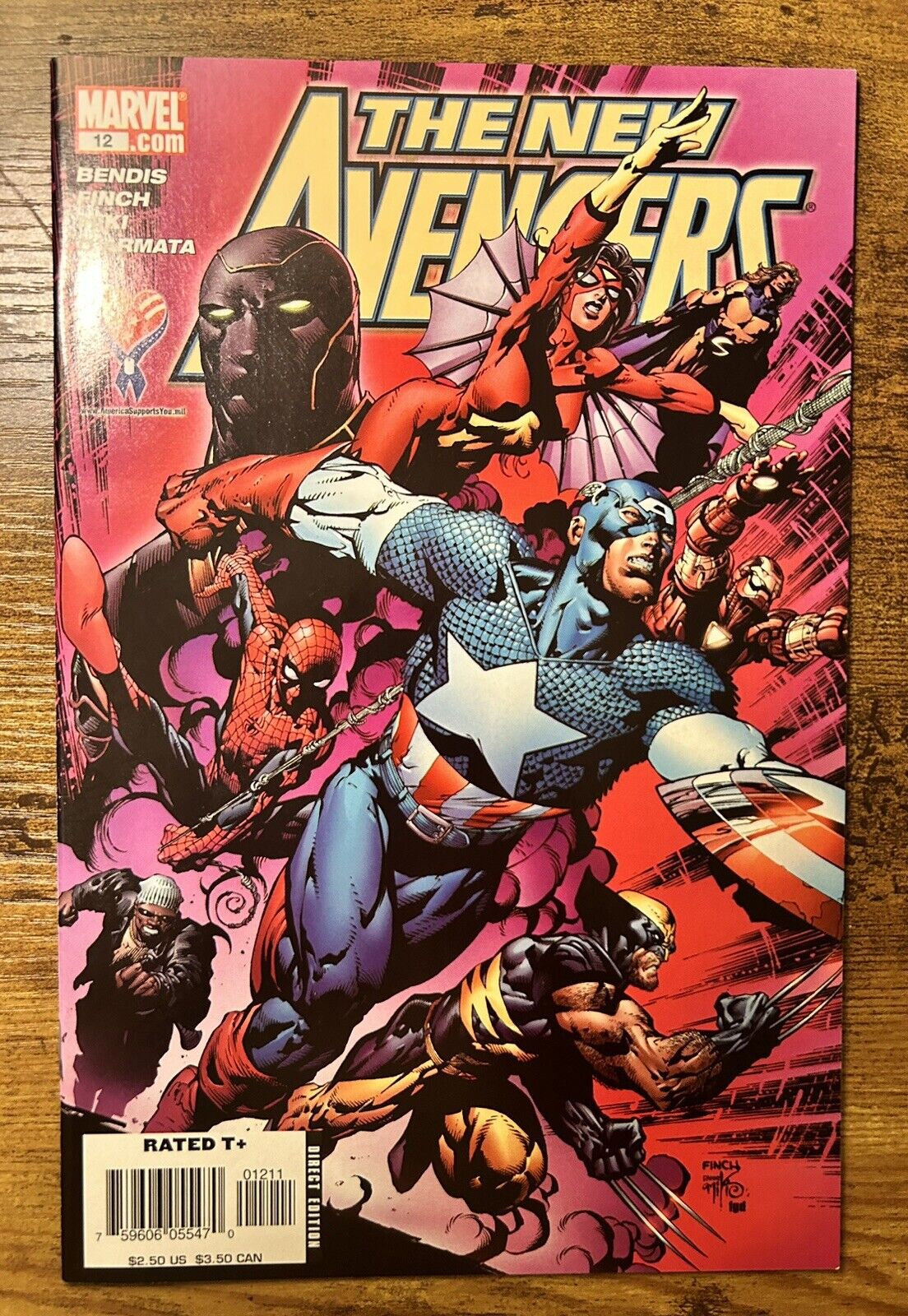 The New Avengers #12 December 2005 Marvel Comics 