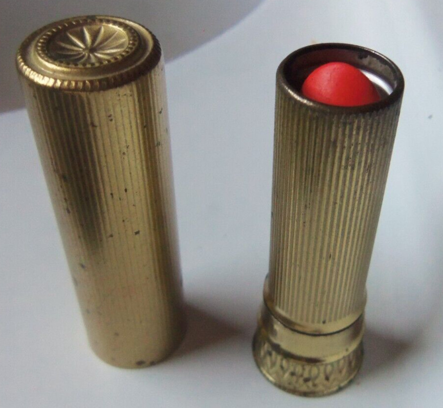 Vintage MAX FACTOR Ultralucent Creme RED ON RED Lipstick