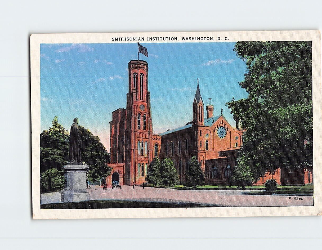 Postcard Smithsonian Institution Washington DC USA