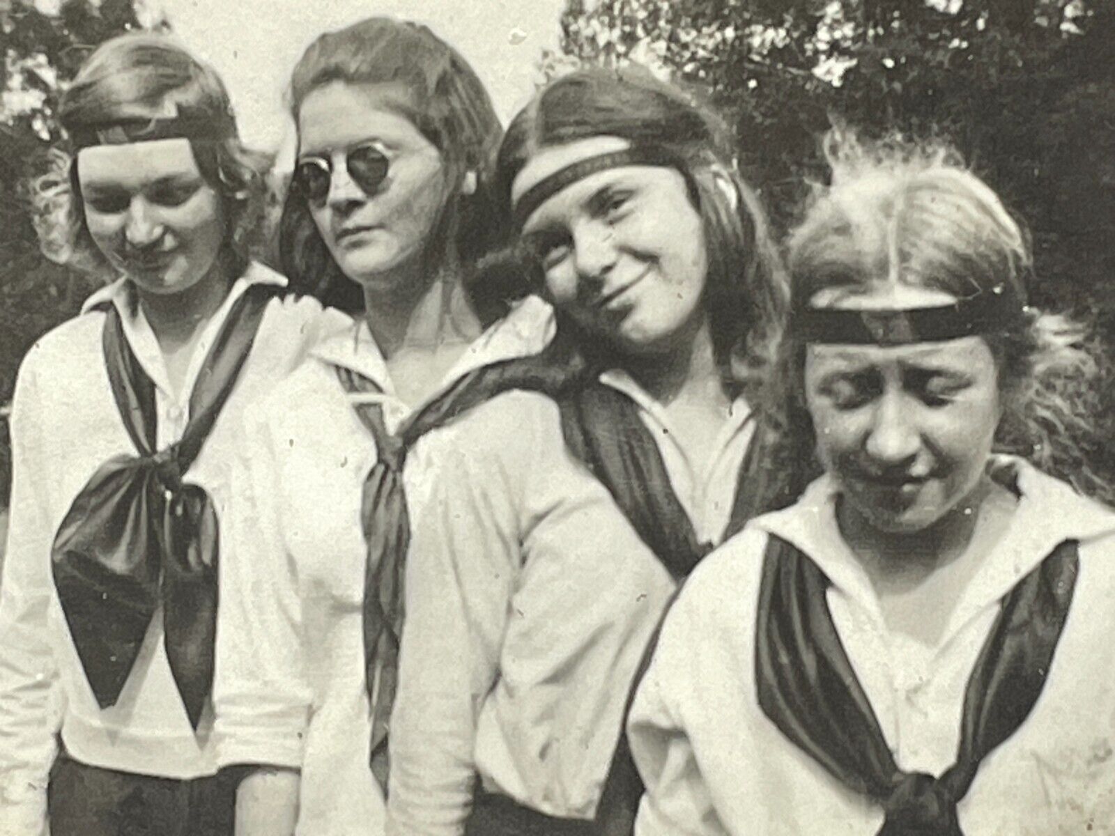 SF Photograph Group Girls 1910-20\'s Portrait