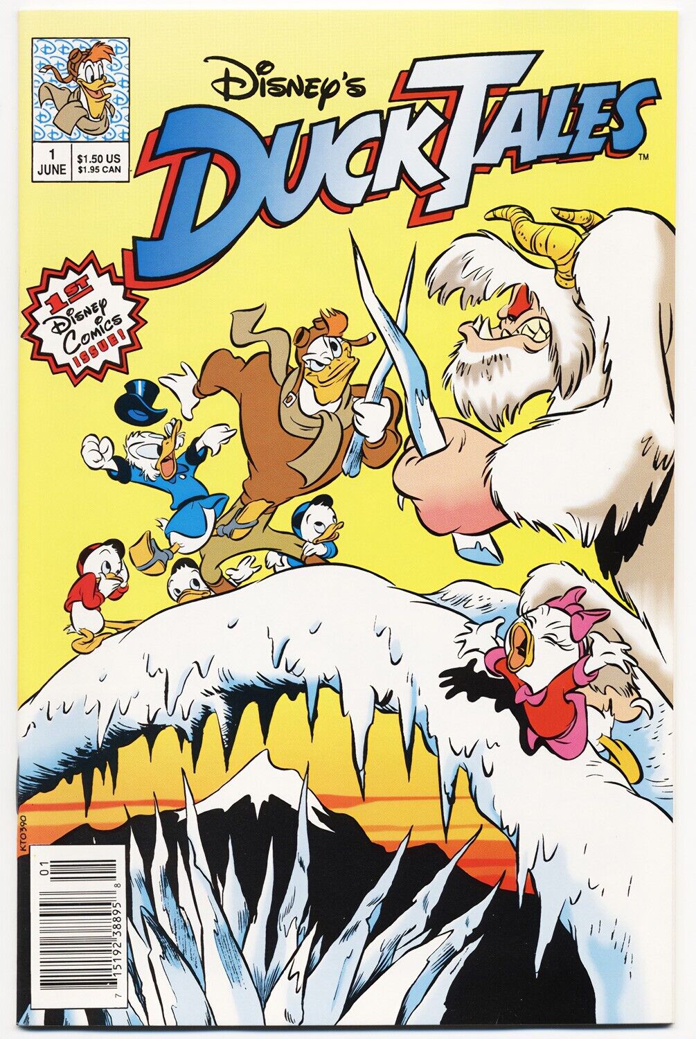 DuckTales #1 (1990, Disney) NM - VERY Nice Copy