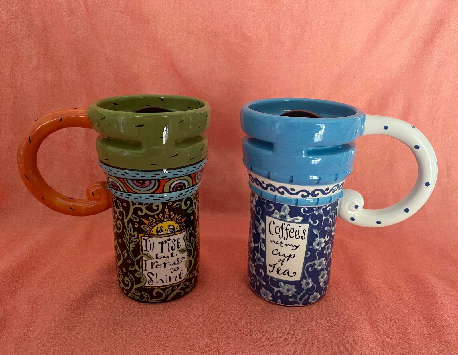 2 Giftcraft Mugs  \
