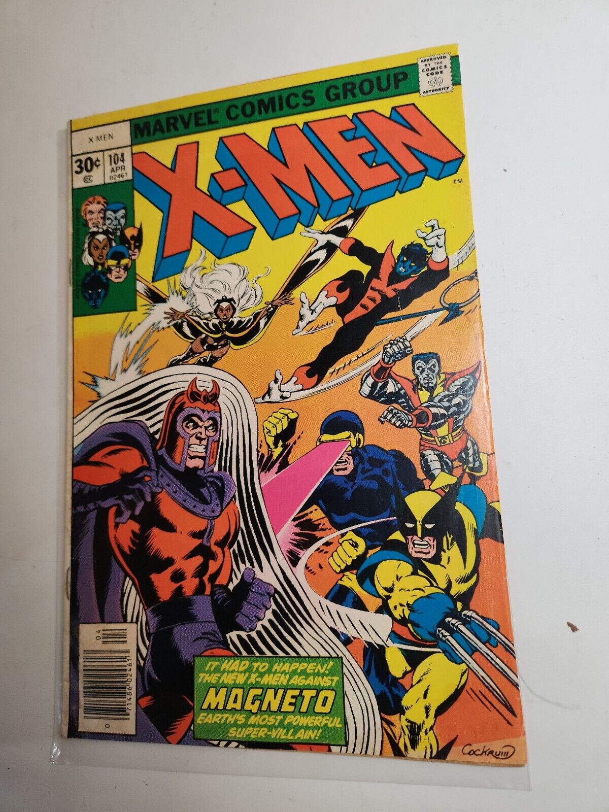 Uncanny X-Men #104, Magneto; X-Men #1 Homage Cover