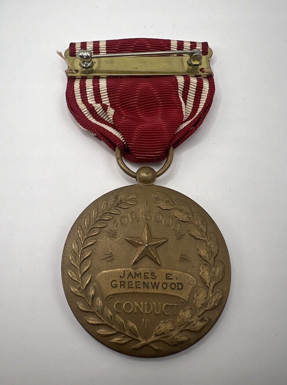 WW2 Named US Army Good Conduct Medal Unresearched