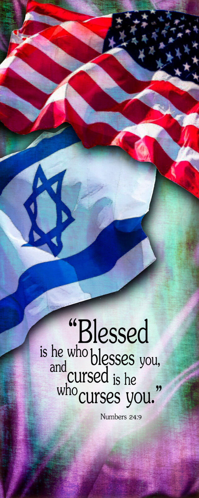 Inspirational Christian Church Banner / Blessed is he . . .  (G1918-1)