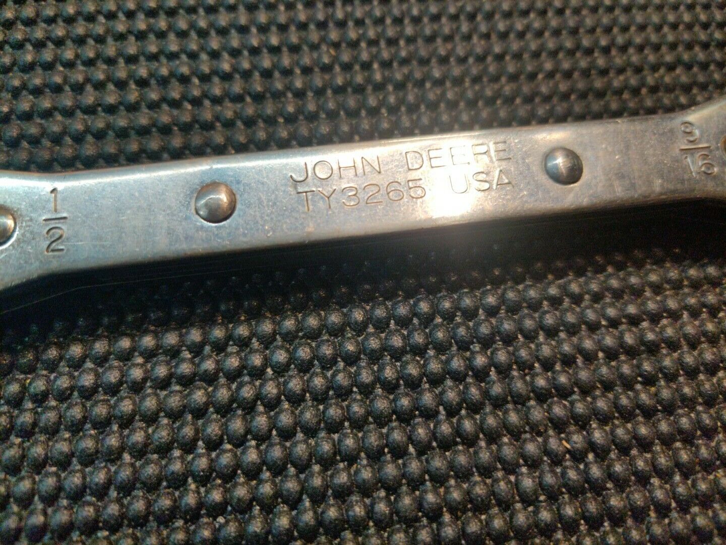 Vintage John Deere Double Box End Ratcheting Wrench 