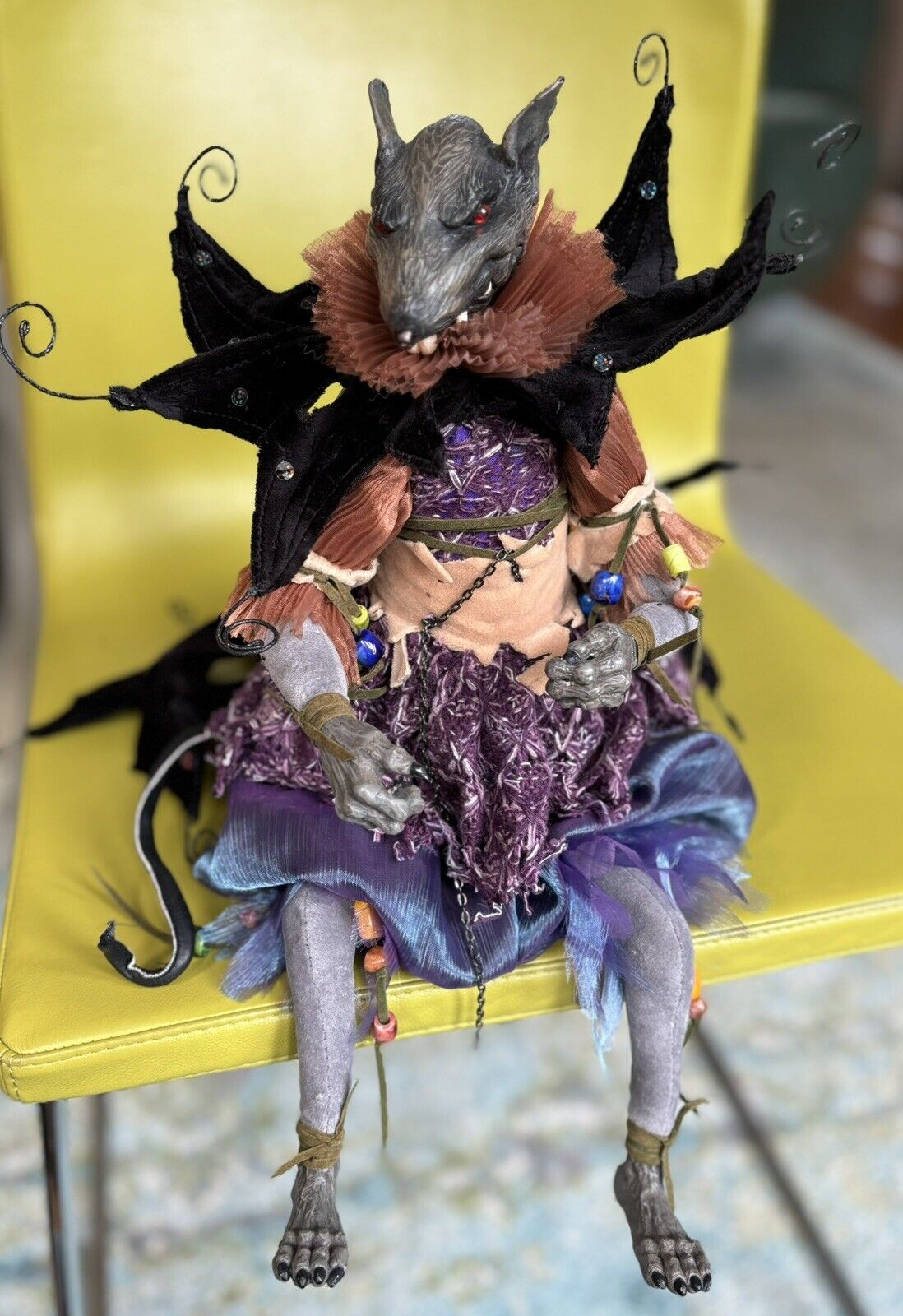 Katherine\'s Collection Halloween Rat Doll Rare