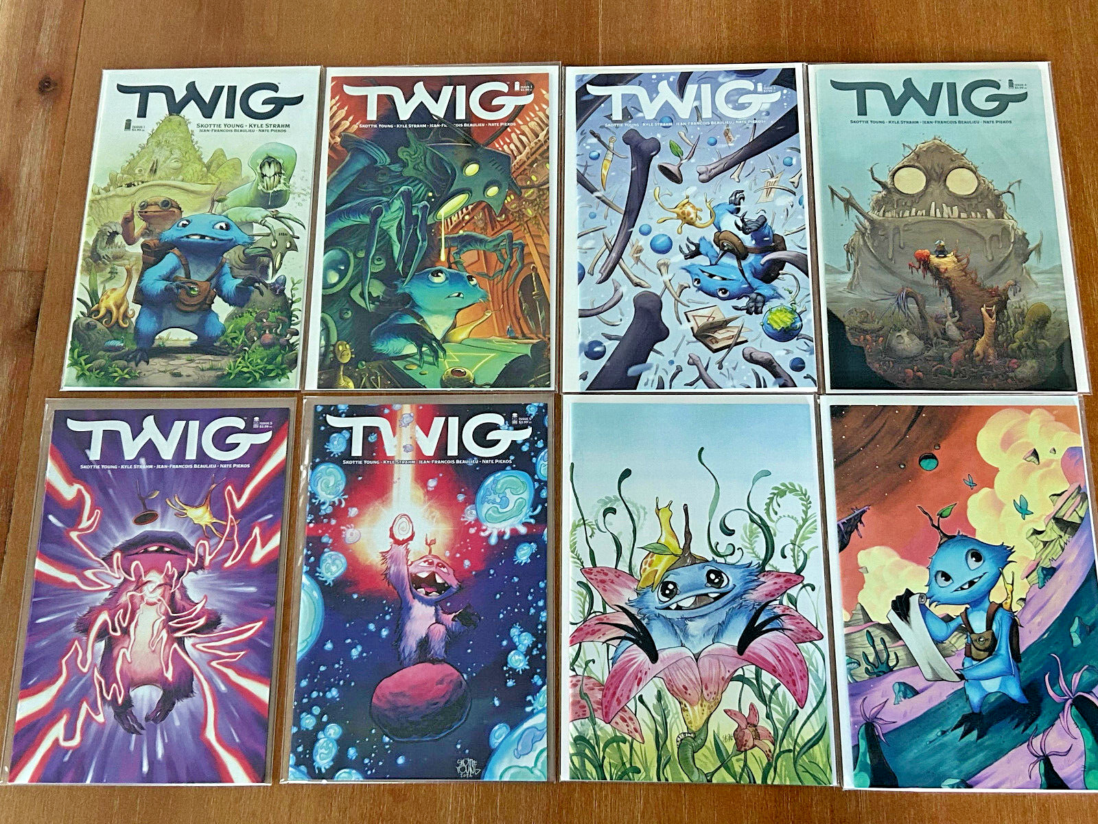 Twig #1 - 5 | Lot of 8 Total Comics with Variants | Skottie Young | 2022 | Image