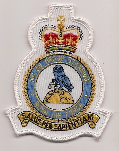 RAF 38 GROUP STAN EVAL CREST QC patch ROYAL AIR FORCE