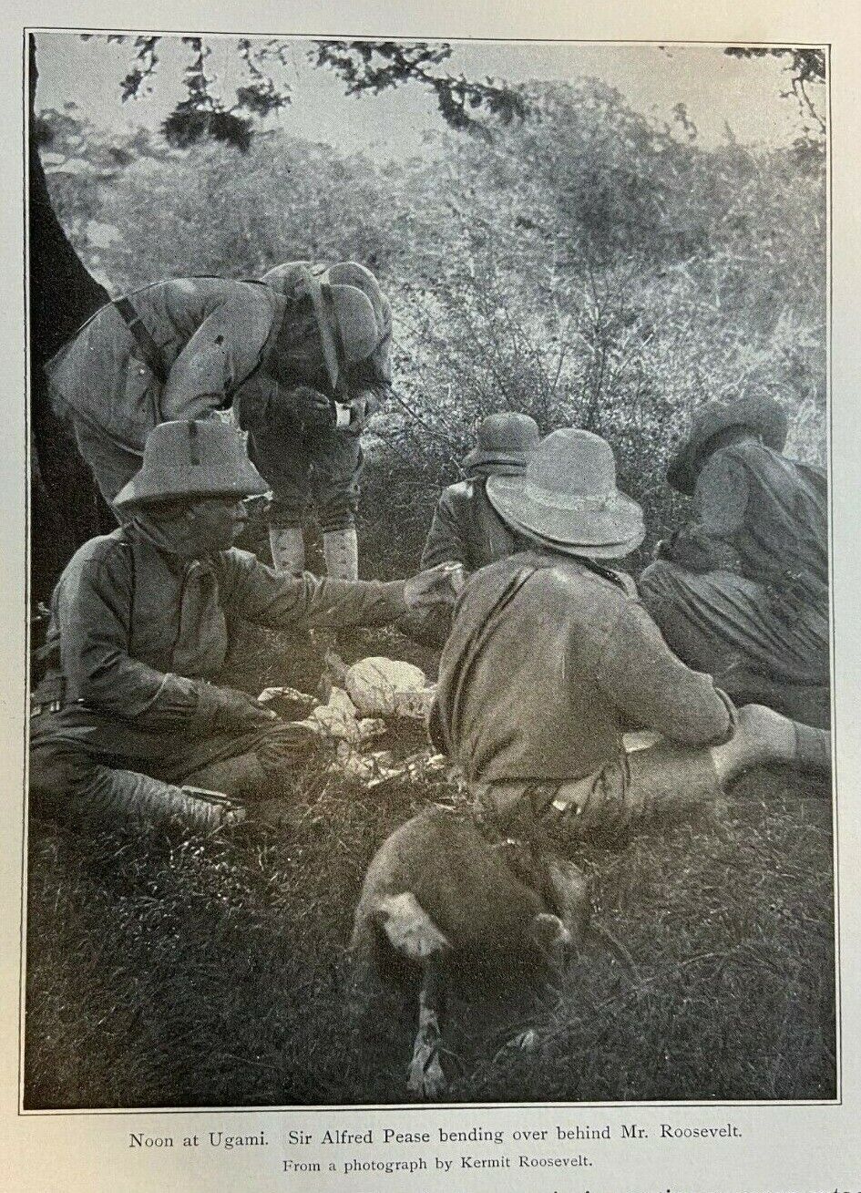 1909 Theodore Roosevelt Big Game Hunting in Kitanga Hills Africa