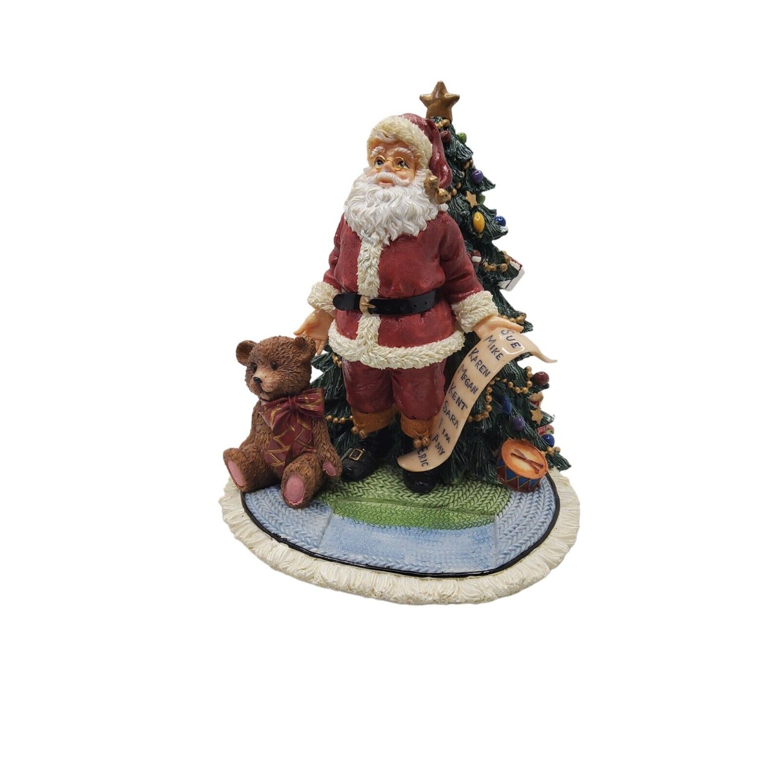 Fitz and Floyd “Here Comes Santa Claus” Music Box
