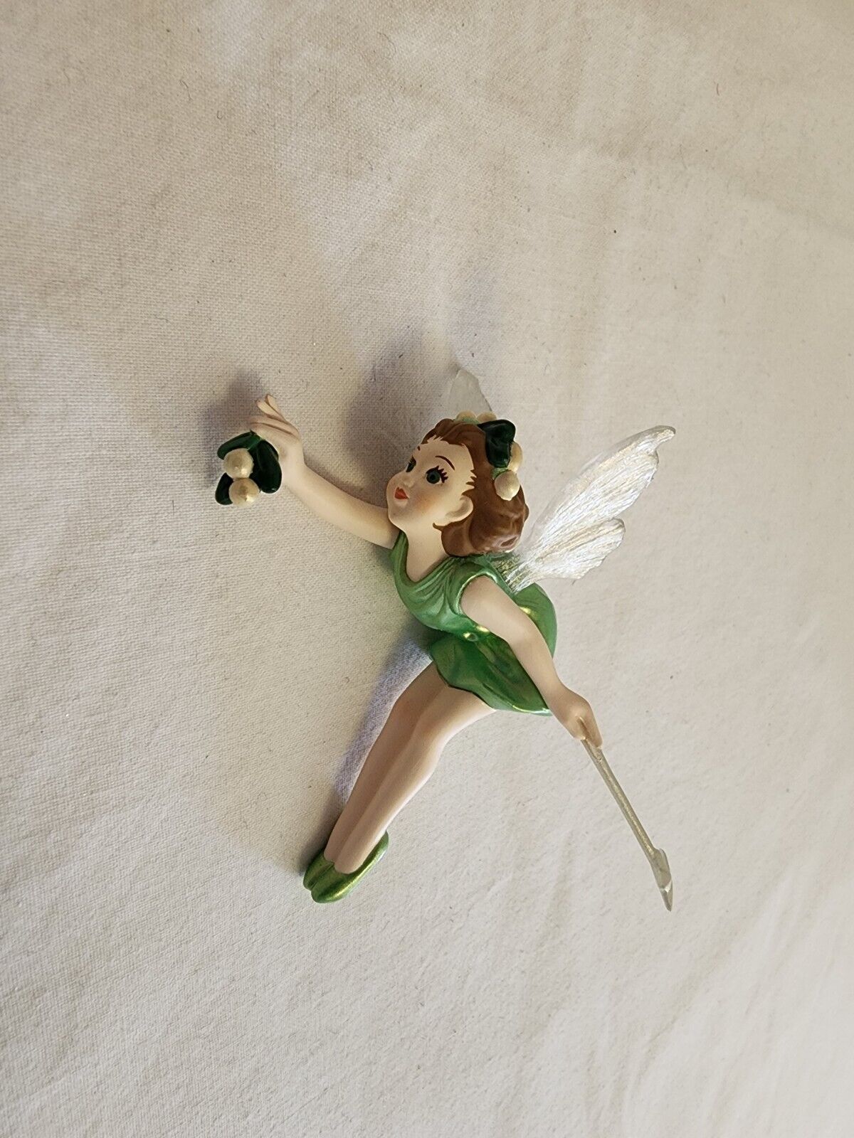 Mistletoe Fairy Hallmark Ornament 1998 No Box Vintage