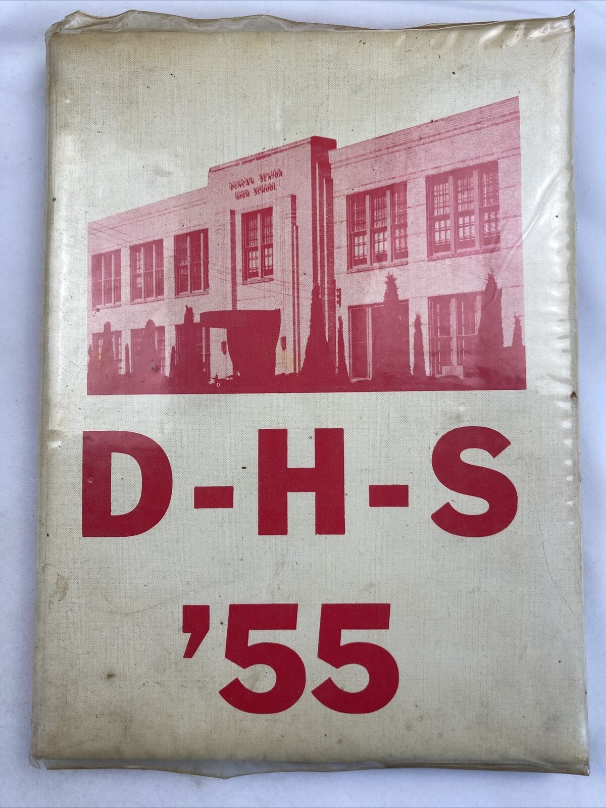 Duncan High School 1955 Yearbook Annual Vintage Oklahoma