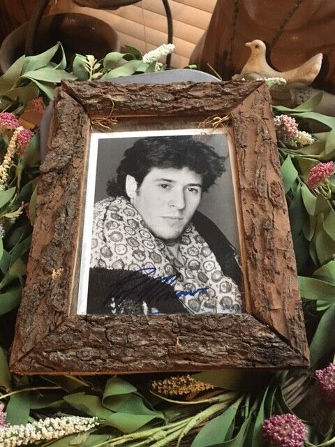 Rob Morrow Nothern Exposure Autographed Framed Photograph